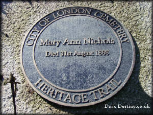 Mary Ann Nichols, Ripper Victim