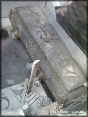 Sir Richard Burton's coffin