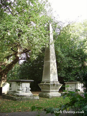 Thomas Falconer 1729, Obelisk